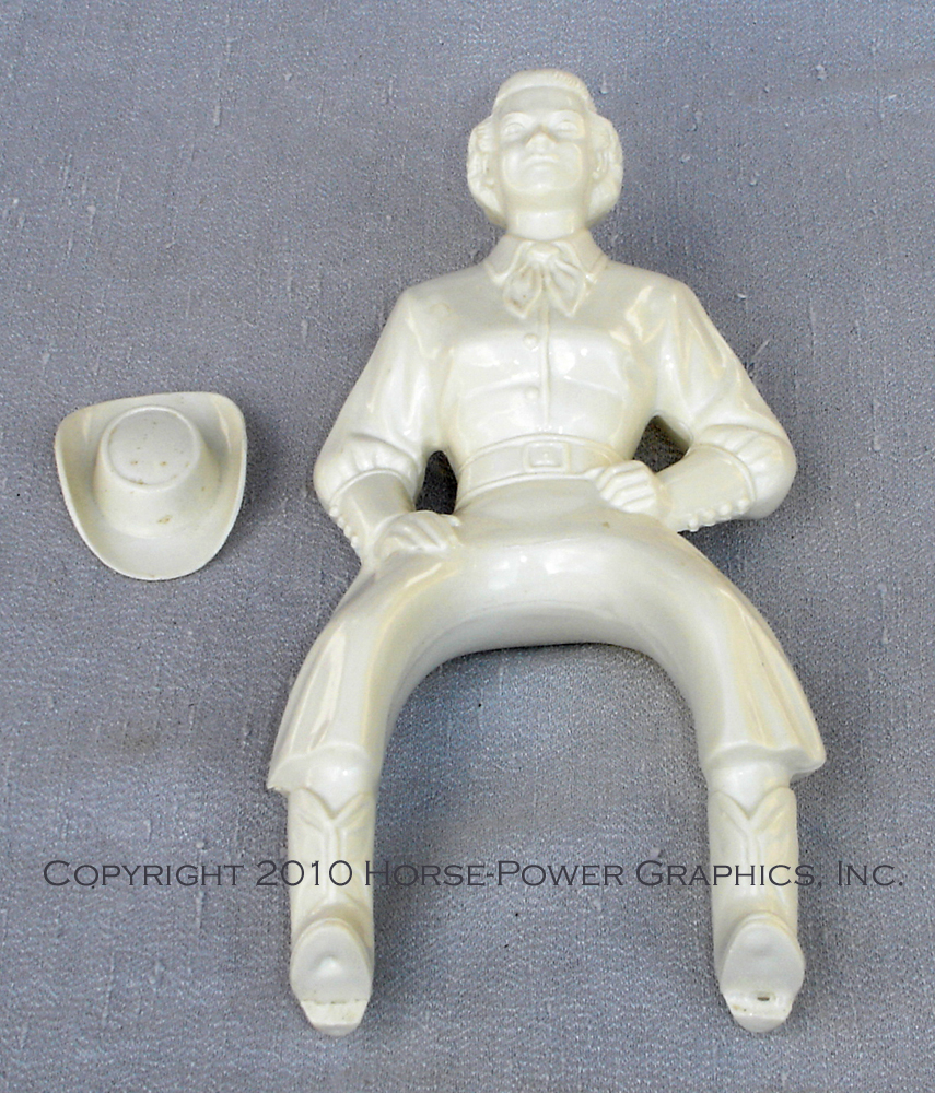 HARTLAND Steven Horse & Rider Series Plastic Unpainted DALE EVANS 