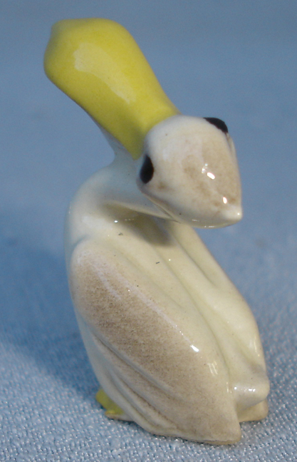 Hagen Renaker Vintage Mini Ceramic Pelican Bird No Breaks